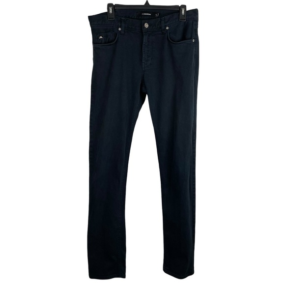 J. Lindeberg | Damien Black Slim Leg Jeans - Picture 1 of 9